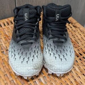 Under Armour Black and Gray Sneakers